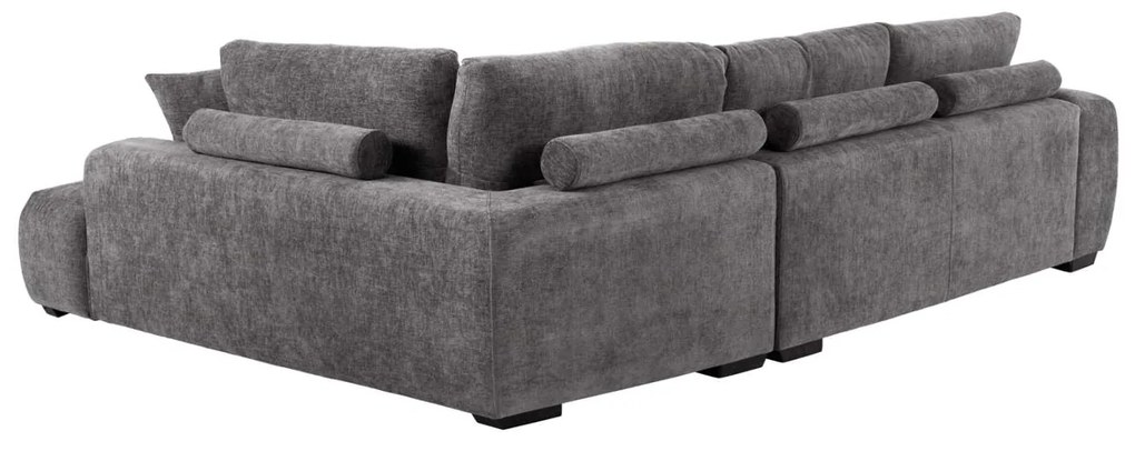 ΚΑΝΑΠΕΣ ΓΩΝΙΑ (ΔΕΞΙΑ) COVEN HM3266.03R ΣΚΟΥΡΟ ΓΚΡΙ ΥΦΑΣΜΑ 298x102-208x85Υεκ.