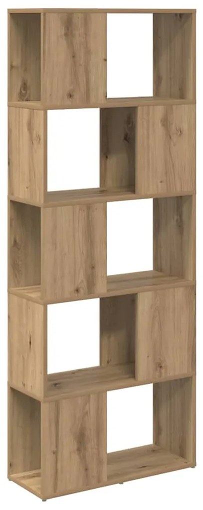 vidaXL Κέντρο ψυχαγωγίας Καφέ 60 x 24 x 155 εκ Επεξεργασμένο ξύλο