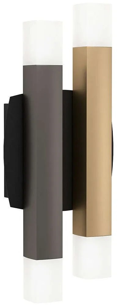 Φωτιστικό Τοίχου - Απλίκα Estanterios 390223 13x31cm Dim Led 1360lm 3,3W 3000K Multi Eglo Steel,Aluminum