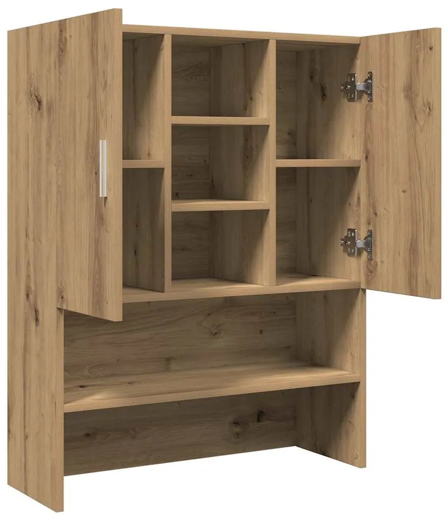 vidaXL Ντουλάπι Πλυντηρίου τεχνίτης Δρυς 70,5 x 25,5 x 90 εκ.