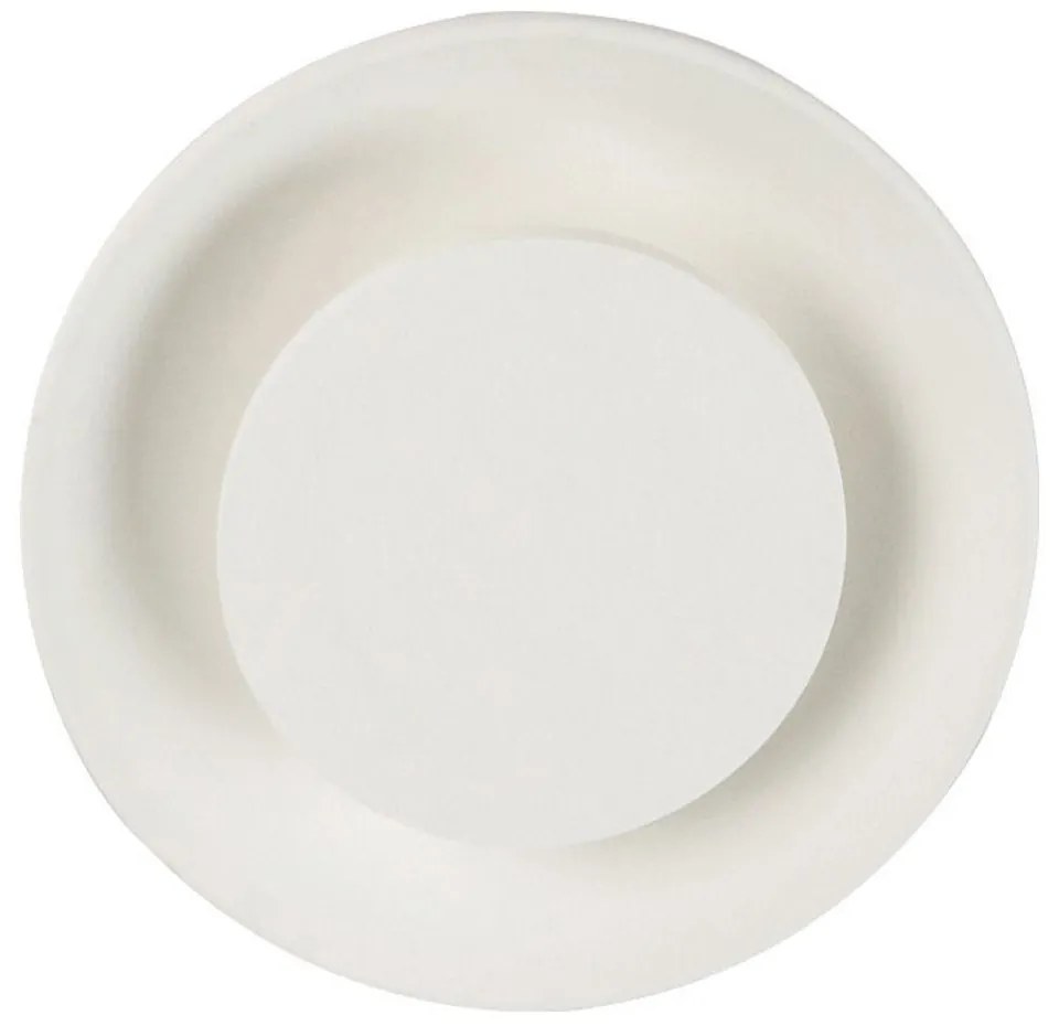 Φωτιστικό Τοίχου - Απλίκα Led 4W 3000K 350LM 230V AC RA80 Φ29x5,8CM Placa Natural Aca Decor Plaster