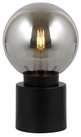 Επιτραπέζιο Φωτιστικό E14 Φιμέ Marka Globo Lighting-21003B-Μαύρο 21003B
