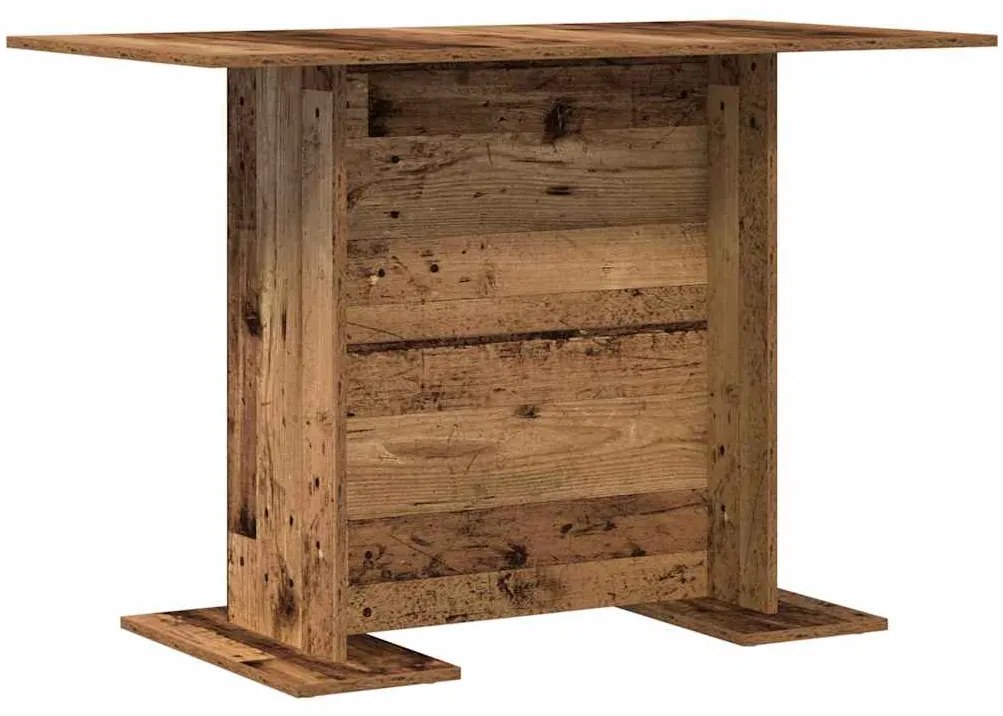 vidaXL Τραπεζαρία Παλιό ξύλο 110 x 60 x 75 cm Επεξεργασμένο ξύλο