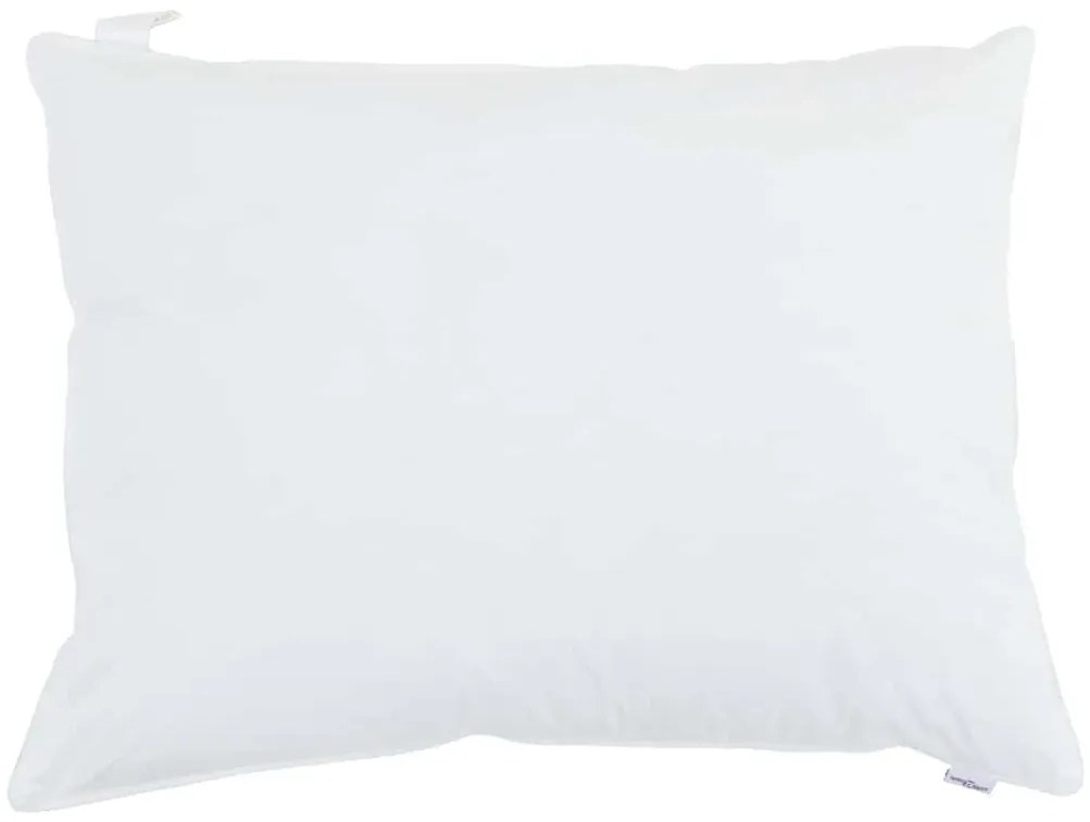 vidaXL Μαξιλάρι με μαξιλάρι Λευκό 40 x 60 cm Βαμβάκι