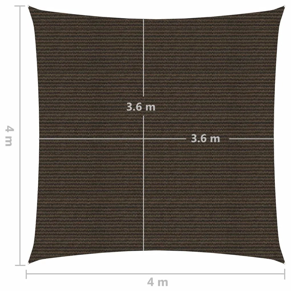 ΠΑΝΙ ΣΚΙΑΣΗΣ ΚΑΦΕ 4 X 4 Μ. ΑΠΟ HDPE 160 ΓΡ./Μ² 311771