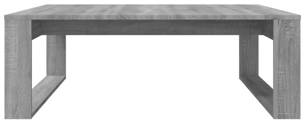 Τραπεζάκι Σαλονιού Γκρι Sonoma 100x100x35εκ. Επεξεργασμένο Ξύλο - Γκρι