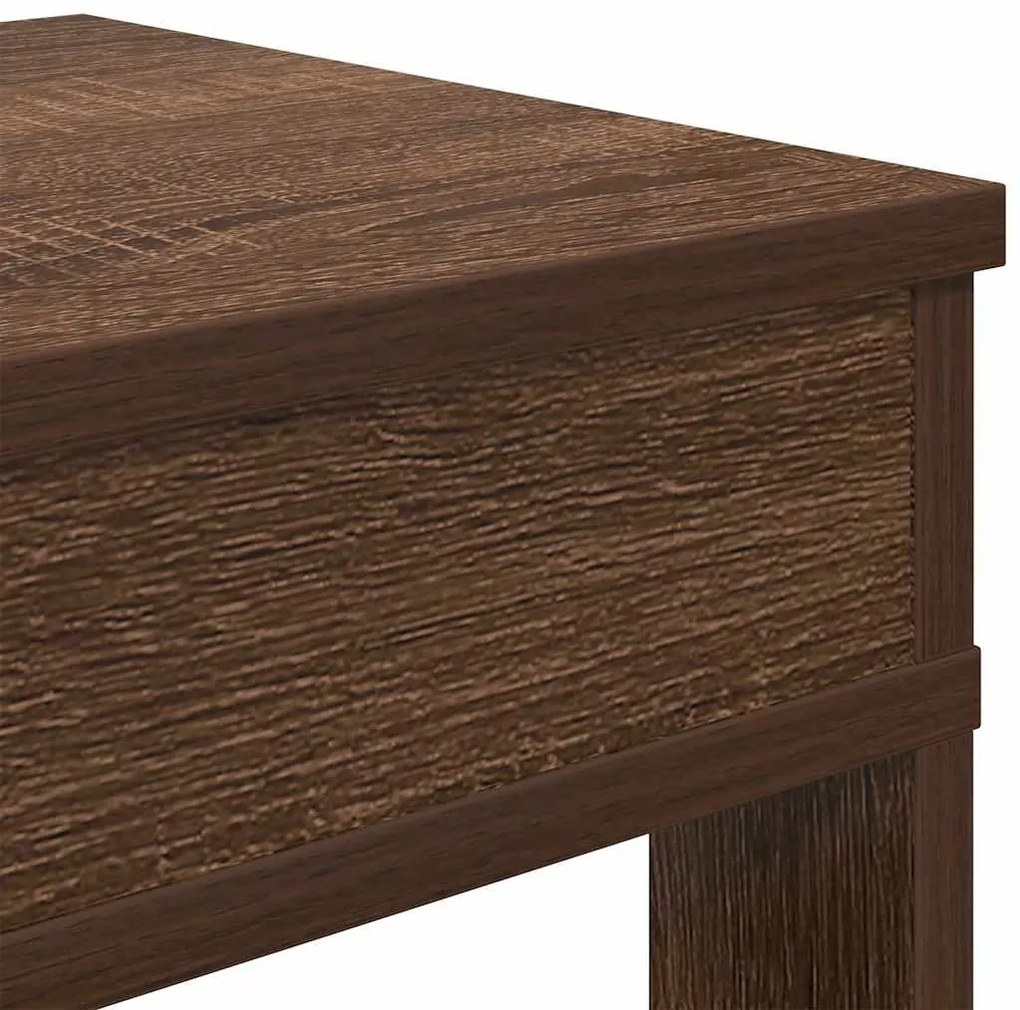 Ράφι παπουτσιών καφέ δρυς 60x30x98 cm Κατασκευασμένο ξύλο - Καφέ