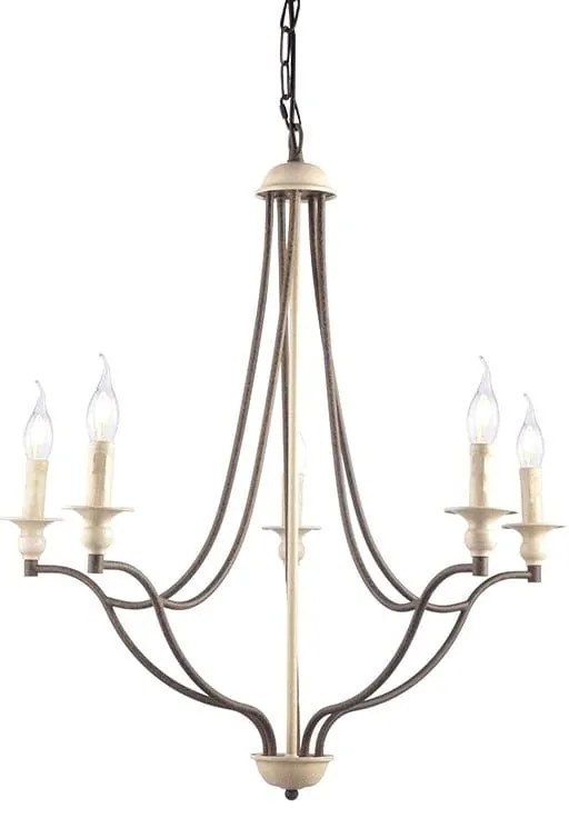 Φωτιστικό Οροφής EG5875P70R 5ΧΕ14 D70XH175 Rust Aca Decor Metal