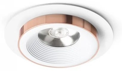 Χωνευτό Σποτ Φωτιστικό Οροφής Led SHARM R I H8 Φ11,4 Rendl R13235 Λευκό