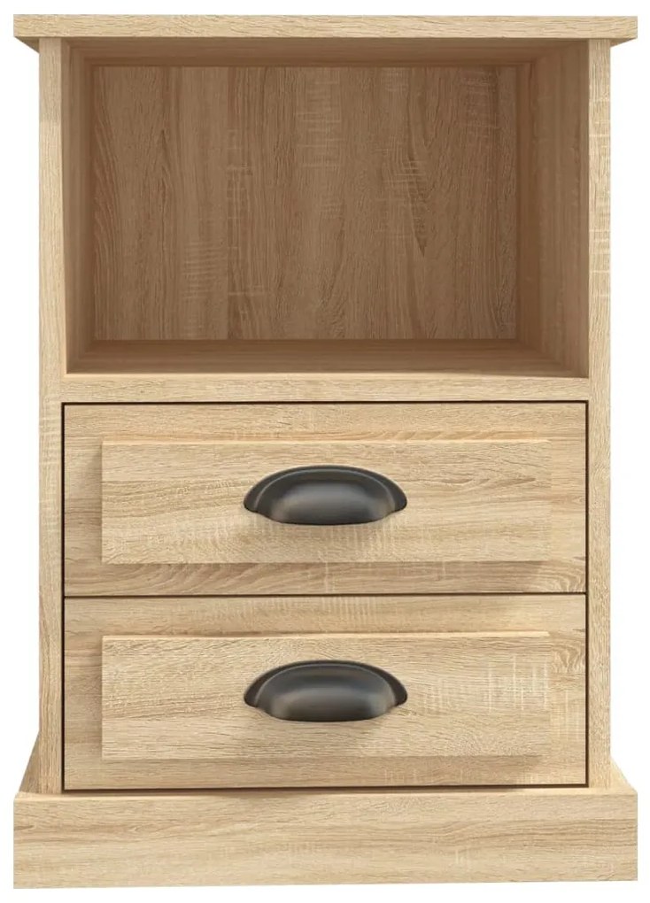 vidaXL Κομοδίνο Sonoma Δρυς 43x36x60 εκ.