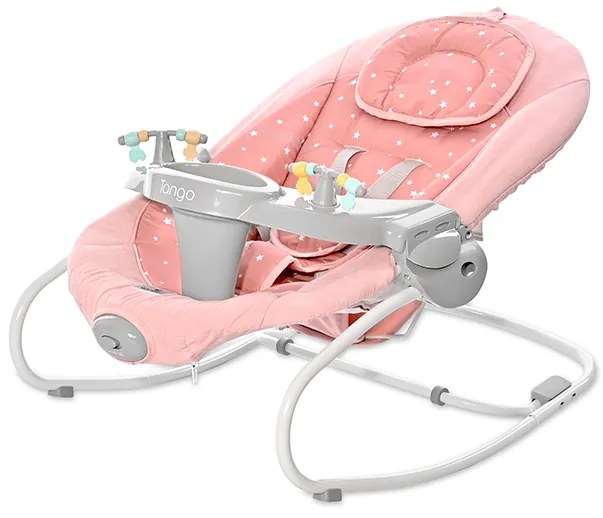 Βρεφικό ρηλάξ + κούνια TANGO 2 σε 1 Peach Beige Stars 10090072396 Lorelli Bertoni