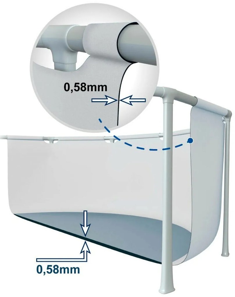 Πισίνα Αποσπώμενο Intex 26784NP 300 x 80 x 175 cm 3539 L