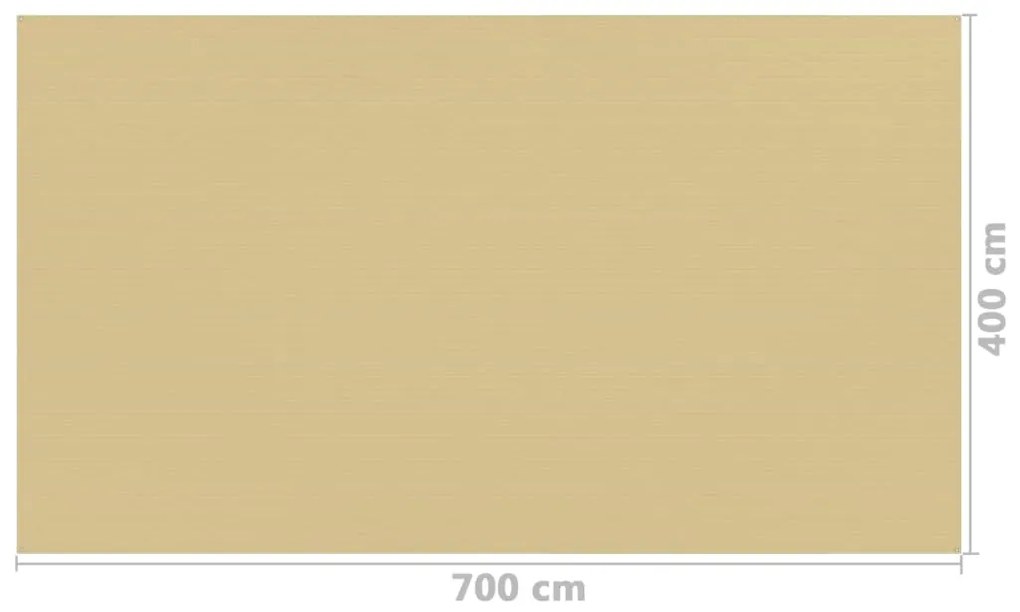 Χαλί Σκηνής Μπεζ 400 x 700 εκ.