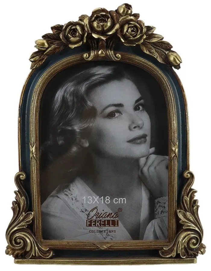 Κορνίζα Polyresin Χρυσή 13x18εκ. Oriana Ferelli® XL23338157
