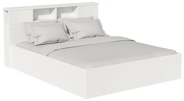 Κρεβάτι Olympus (Για Στρώμα 140x200cm) 123-000218 147,7x221x84cm White Ημίδιπλο
