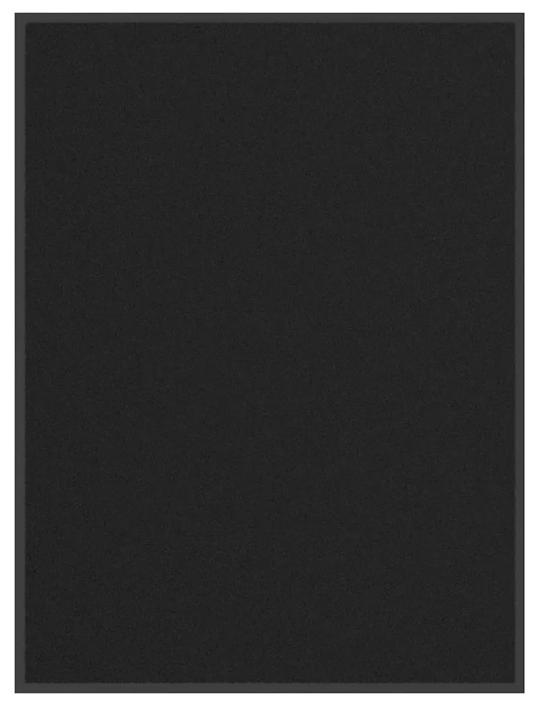 vidaXL Πατάκι Εισόδου Μαύρο 80 x 120 εκ.