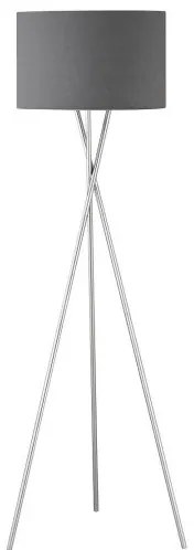 Επιδαπέδιο Φωτιστικό Ύφασμα PINA Η160 Φ68 Fischer Honsel-840012-Ανθρακί 840012