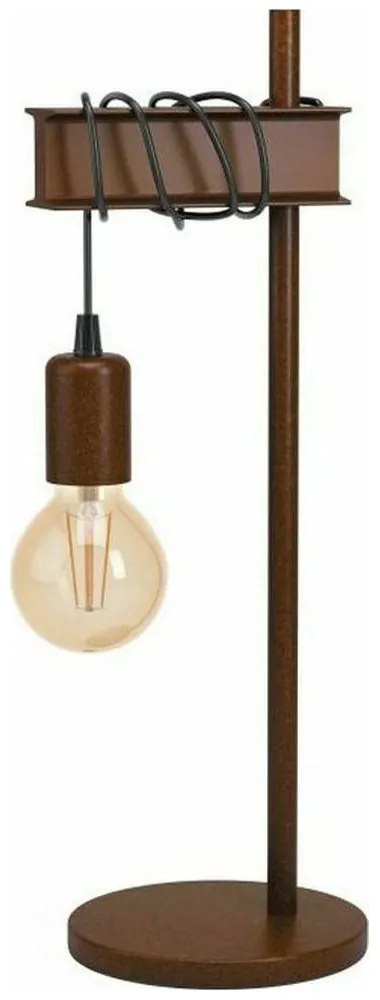 Φωτιστικό Επιτραπέζιο 43525 Townshend 1/E27 Brown-Antique Eglo Steel