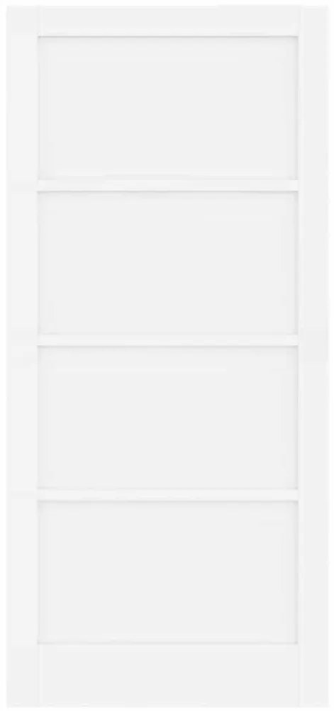 vidaXL Εσωτερική Πόρτα Λευκό 93 x 202 cm Κόντρα πλακέ