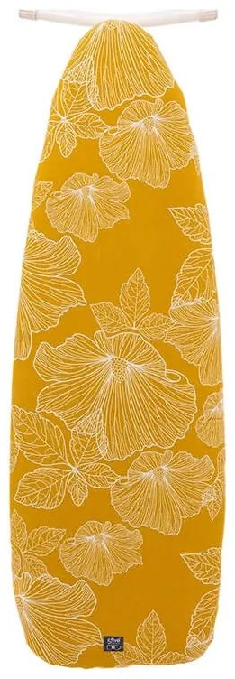 Σιδερόπανο 5five 2 στρώσεων, με κορδόνι και διαστάσεις 135x52x0.5cm - Medium - Mustard yellow