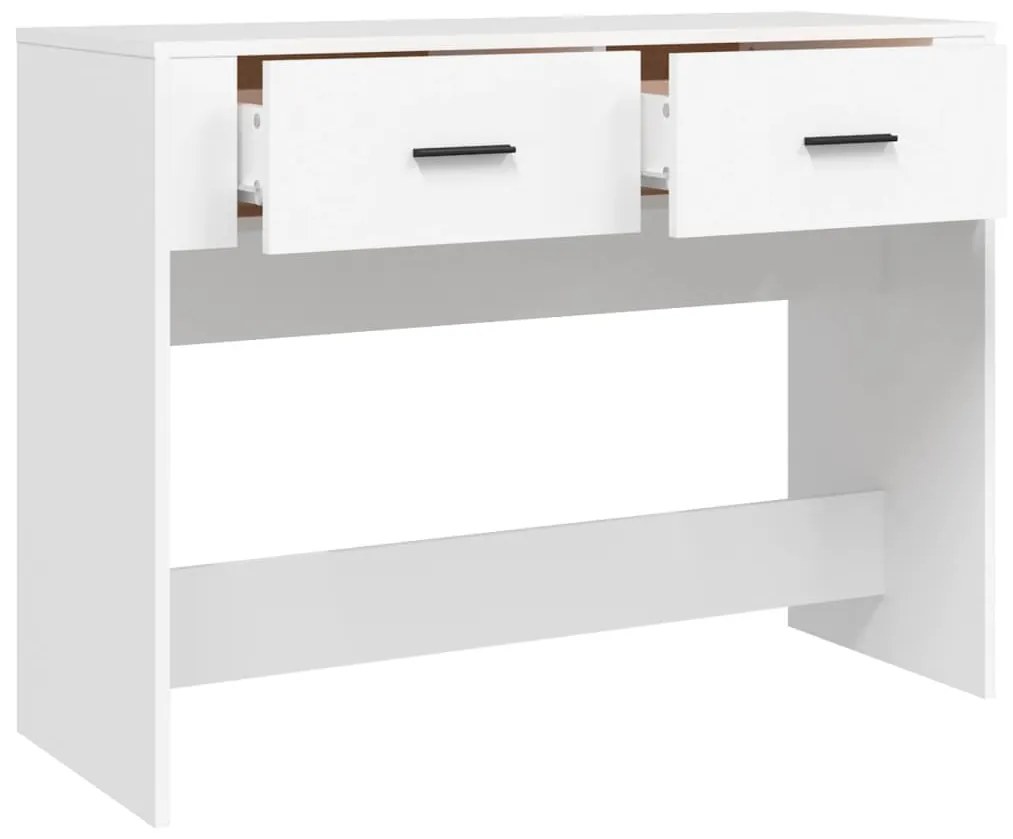 vidaXL Τραπέζι Κονσόλα Λευκό 100 x 39 x 75 εκ. από Επεξεργασμένο Ξύλο