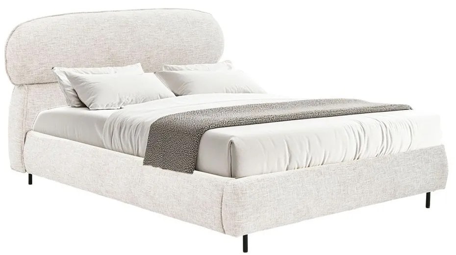 ΚΡΕΒΑΤΙ SERENITE (ΓΙΑ ΣΤΡΩΜΑ 160x200cm) BEIGE 234x178x106