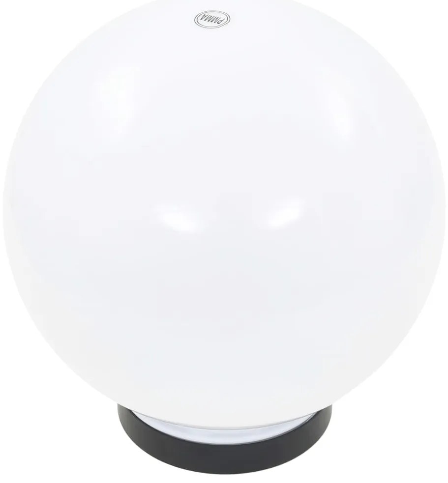 vidaXL Φωτιστικά Μπάλα LED 4 τεμ. Σφαιρικά 20 εκ. Ακρυλικά (PMMA)