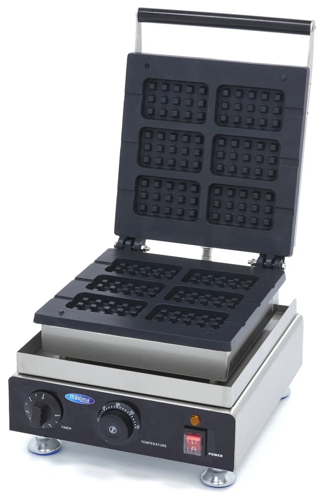 Waffle Maker - 6 Waffles - Belgian on Sticks