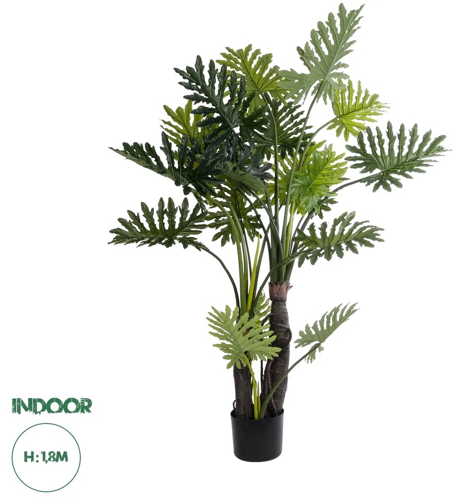 GloboStar® Artificial Garden TARO 20687 Τεχνητό Διακοσμητικό Φυτό Κολοκασία Φ150 x Υ180cm