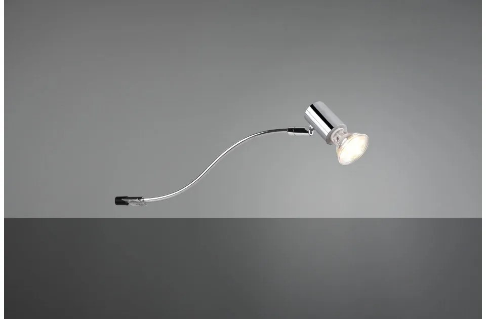 Απλίκα Φωτιστικό Τοίχου Μπάνιου GU10 5W IP44 Giada 283400106 Trio Lighting-283400106-Χρώμιο 283400106