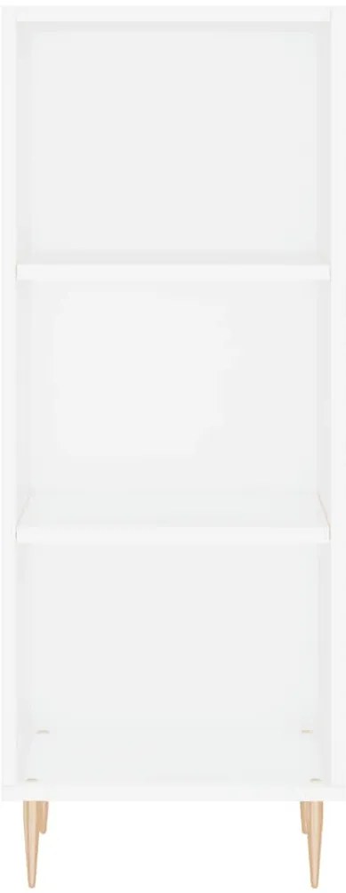 vidaXL Ντουλάπι Λευκό 34,5 x 34 x 180 εκ. από Επεξεργασμένο Ξύλο