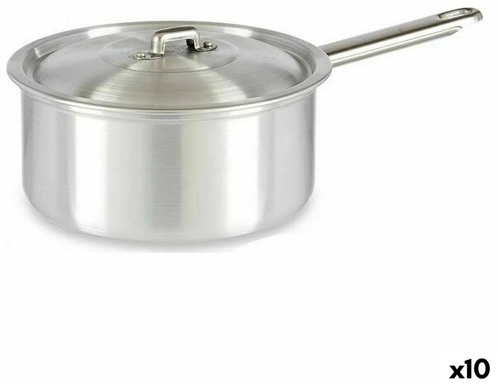 Κατσαρόλα με Καπάκι Kinvara Ασημί Αλουμίνιο 2 L 20 x 12 x 35,5 cm 35,5 x 12 x 20 cm (x10)