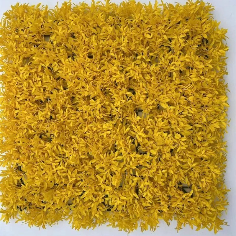 Supergreens Τεχνητή Φυλλωσιά Φτέρη "Cinnamon" Κίτρινη 50x50 εκ.