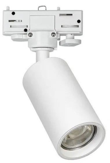 Σποτ Μαγνητικής Ράγας Lape VK/04350G/TR/W 3-phase GU10/PAR16 max 12W Led L11cm IP20 White VKLed