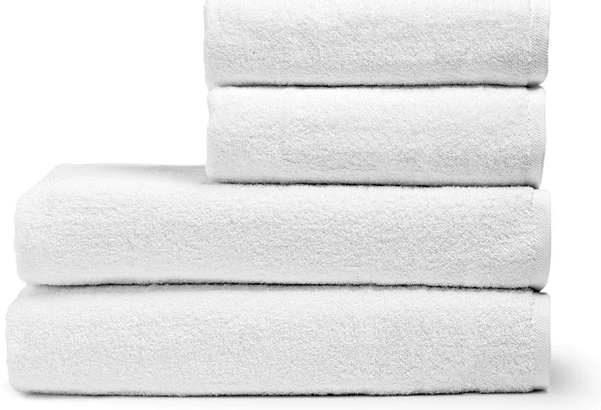 Πετσέτα Μπάνιου Ξενοδοχείου Smooth 500gsm  plain 100% Cotton 80x150 Λευκό   Beauty Home