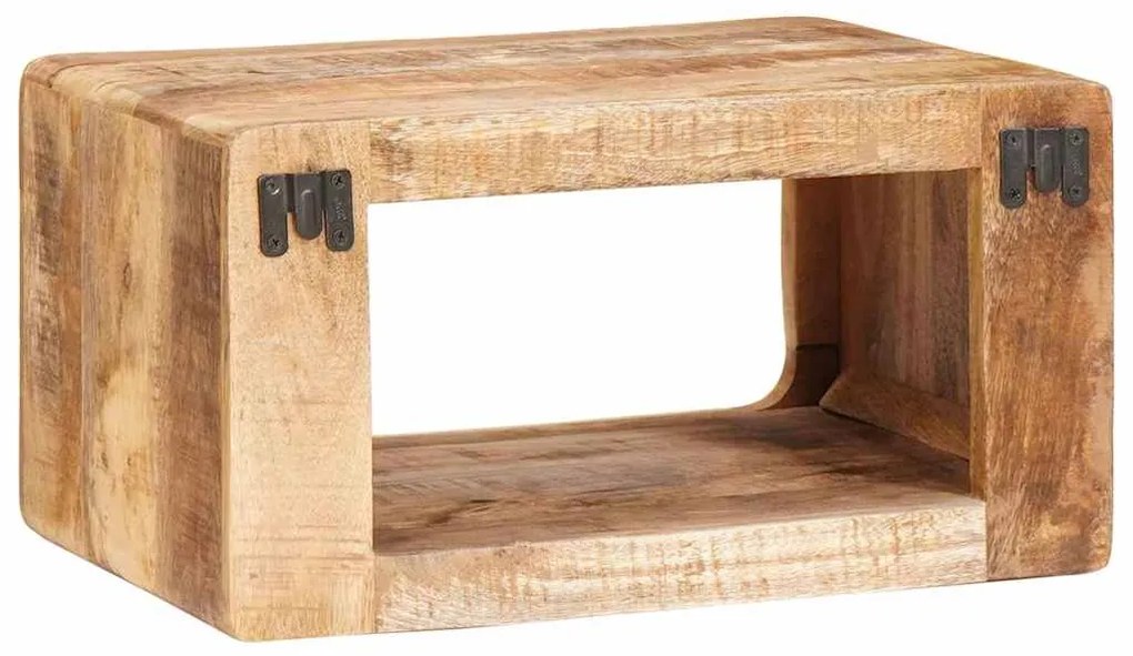 vidaXL Κομοδίνο 2 pcs Καφέ 45 x 30 x 24 εκ. Στερεό ξύλο μάνγκο