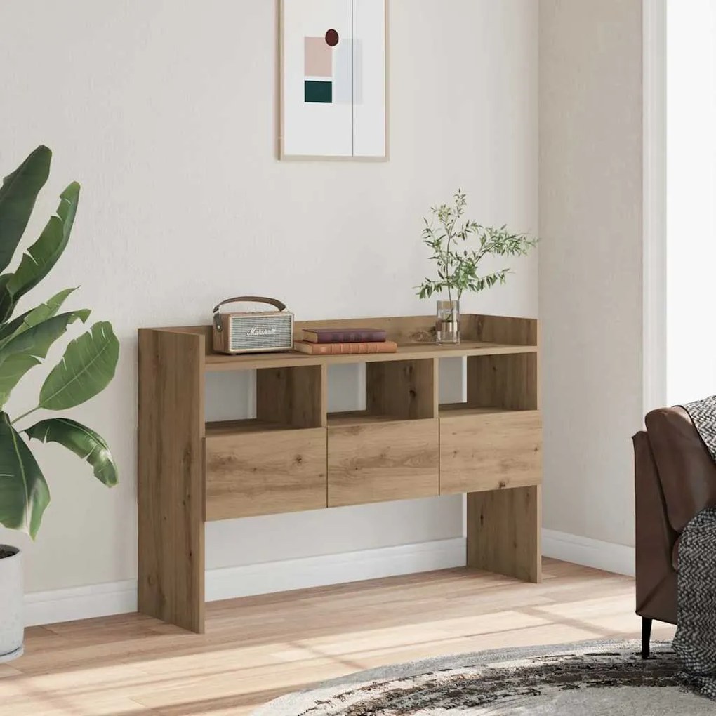 vidaXL Sideboard Artisan Oak 105x30x70 cm Κατασκευασμένο ξύλο