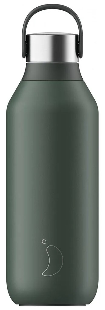 Μπουκάλι Θερμός 500ml Chilly's Series 2 Bottle Pine Green