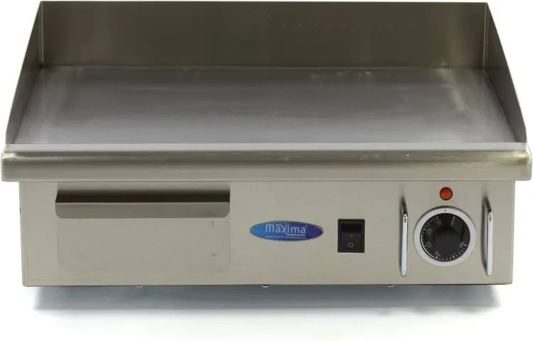 Griddle - Smooth - 55cm - incl Drip tray