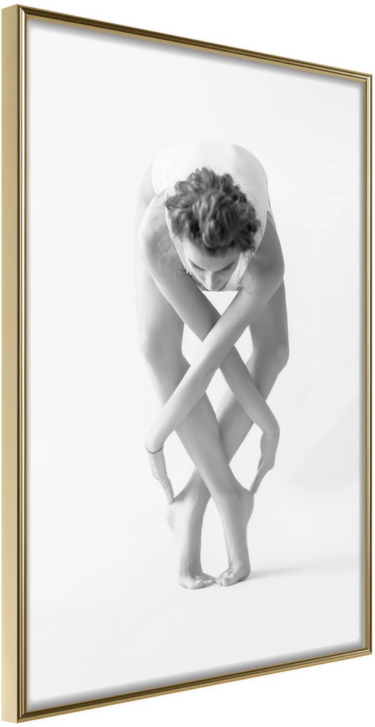 Αφίσα - Interlaced Body - 40x60 - Χρυσό - Χωρίς πασπαρτού