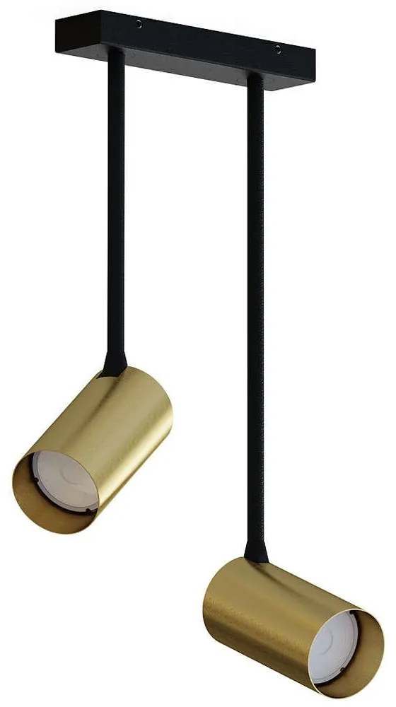 Φωτιστικό Οροφής - Σποτ Mono Long 7733 2xGU10 10W Solid Brass Nowodvorski Metal, Plastic