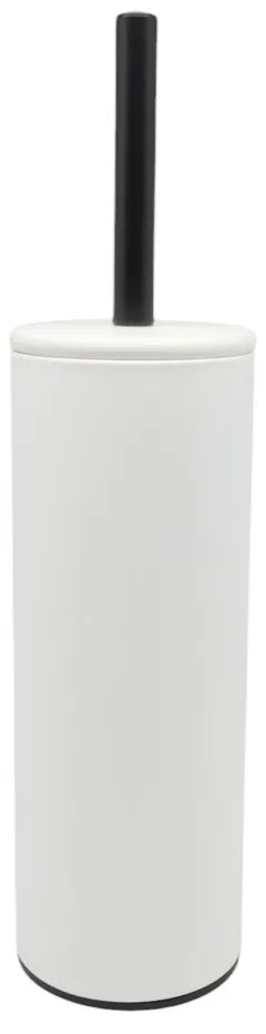 Πιγκάλ Βουρτσάκι Inox Λευκό 9x9x36cm ANKOR