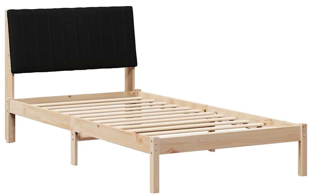 vidaXL Σκελετός Κρεβατιού Καφέ 100 x 200 cm Στερεά ξυλεία πεύκου