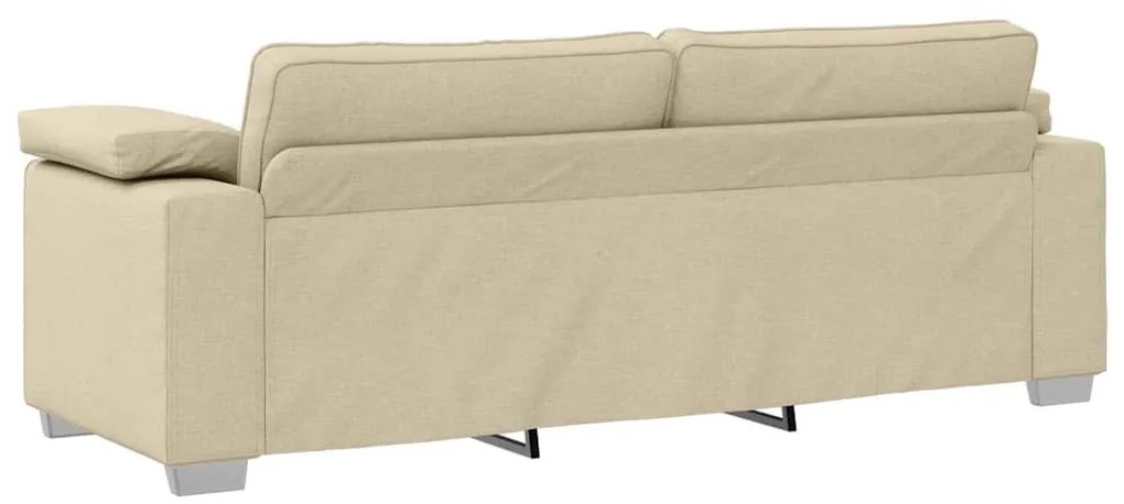 vidaXL Σετ Καναπέ 2 pcs Κρεμ 219 x 77 x 82 εκ ύφασμα