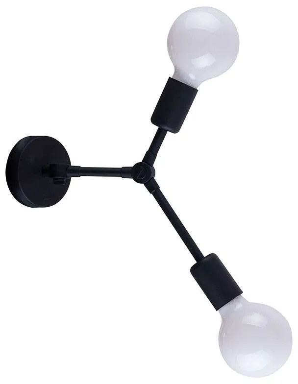 Φωτιστικό Τοίχου Twig II 9141 Black Nowodvorski Metal