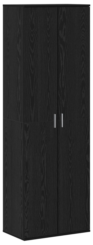 vidaXL Ντουλάπι Μαύρου Δρύος 60x35x180 cm Επεξεργασμένο Ξύλο