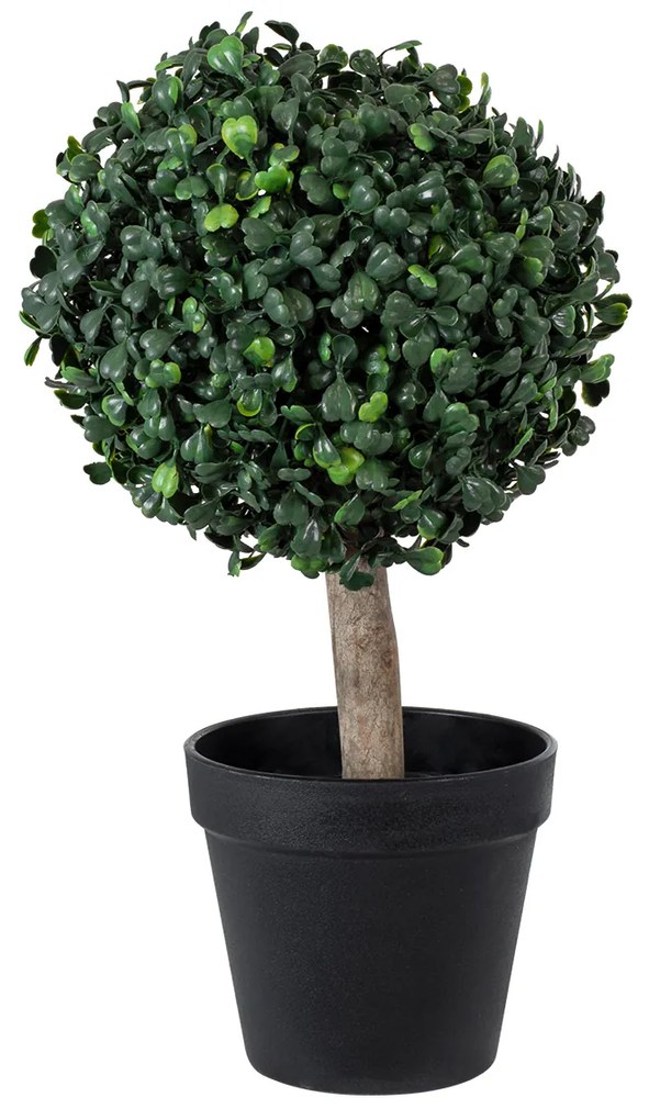 GloboStar® Artificial Garden BUXUS 20404 Τεχνητό Διακοσμητικό Φυτό Πυξός Υ35cm