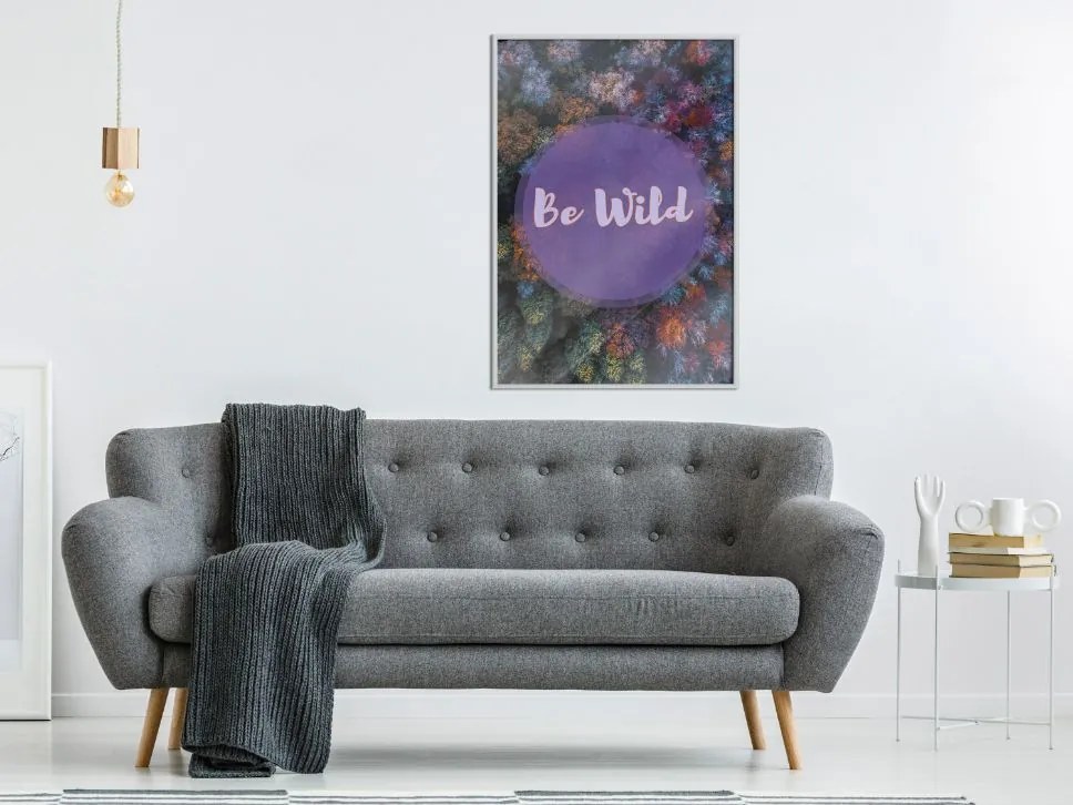 Αφίσα - Find Wildness in Yourself - 40x60 - Χρυσό - Χωρίς πασπαρτού