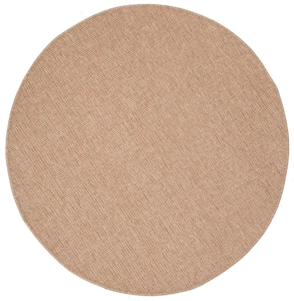 Στρογγυλό Χαλί Καλοκαιρινό (Φ160) Royal Carpet Avanos 8586 Jute
