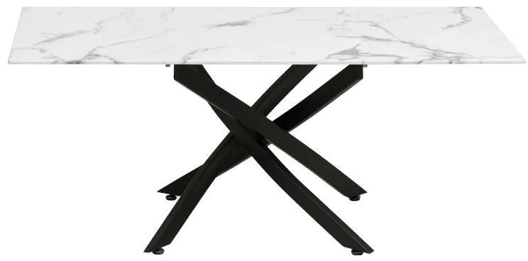 Τραπεζάκι Σαλονιού 102 Fylliana Μάρμαρο - Μαύρο 110x60x45 εκ. 110x60x45 εκ.